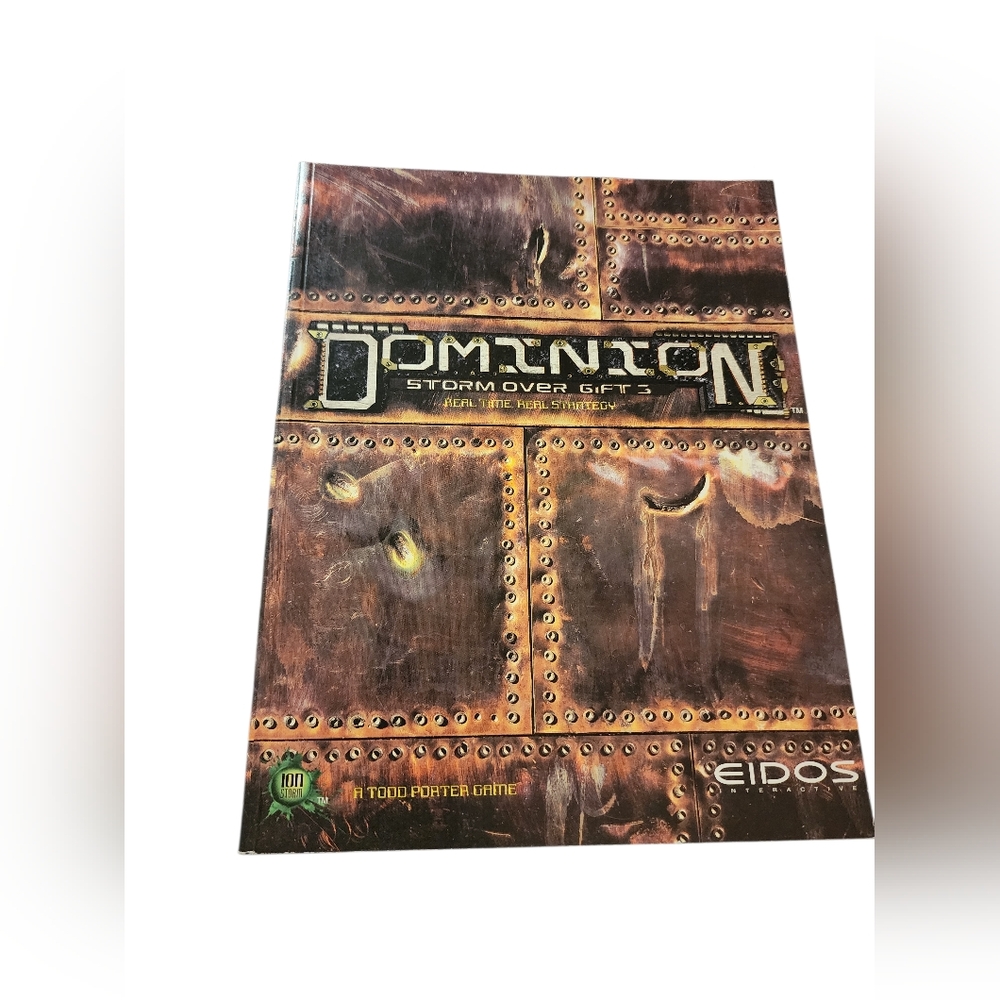 Dominion - Storm Over Gift 3 - Game Manual With Hint Booklet -  1998